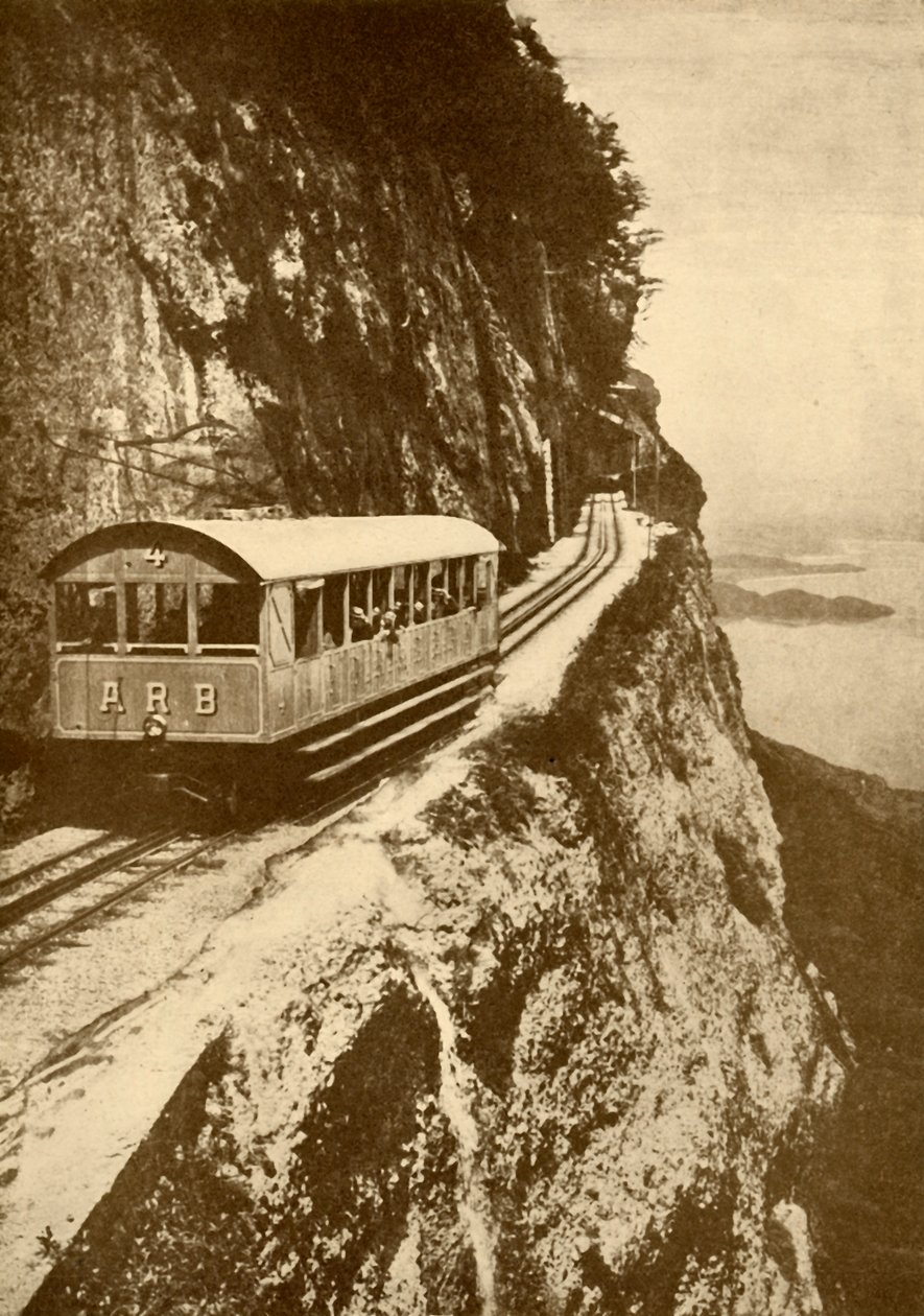 "Arth-Rigi-rautatiellä", 1930. tekijältä A.G Werthi