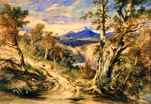 Glen Falloch tekijältä A.V. Copley (after) Fielding