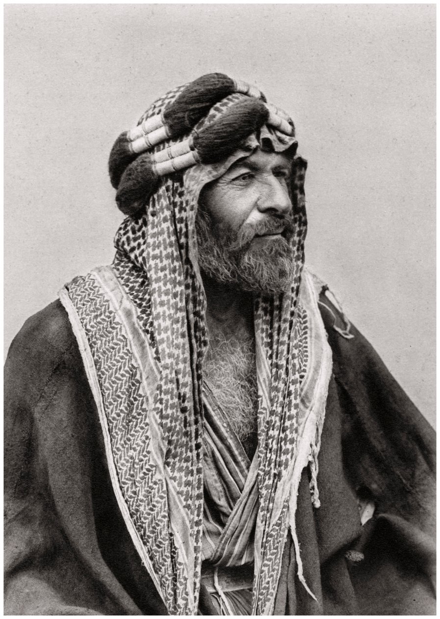Arabi sheikki, Irak, 1925 tekijältä A. Kerim