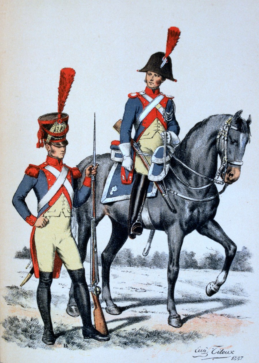 Pariisin keisarillinen santarmi, 1813 1887 tekijältä A. Lemercier