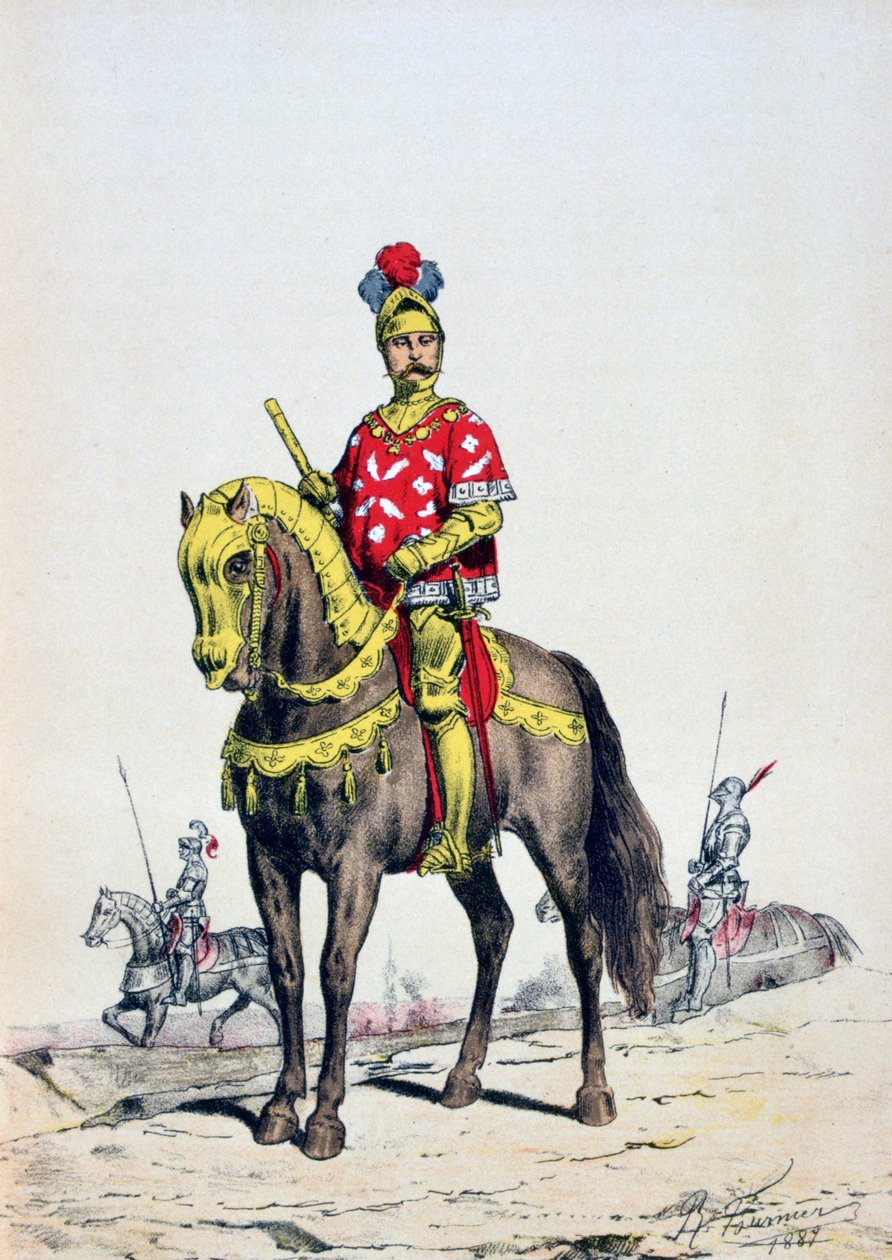 Pariisin praosti, 1400-luku, 1887 tekijältä A. Lemercier