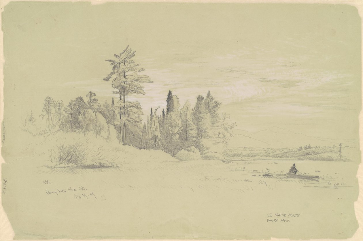 Cherry Lake, White Mountains tekijältä Aaron Draper Shattuck