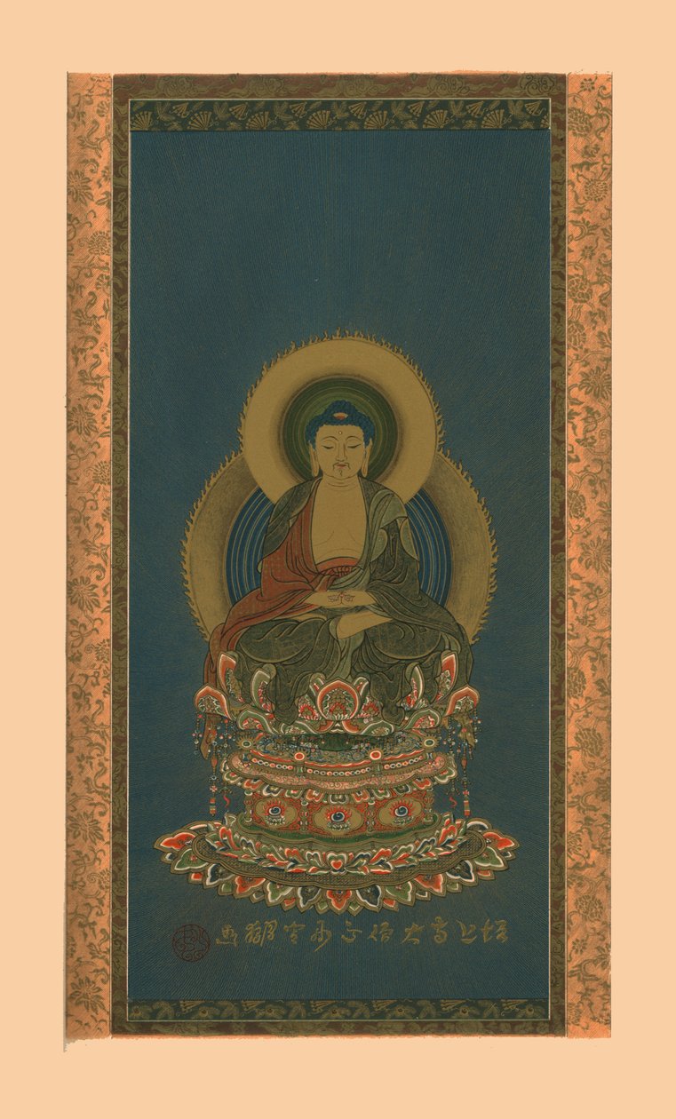 Amitabha, 1800-luvun alku, 1886. tekijältä Abbot of Zojoji