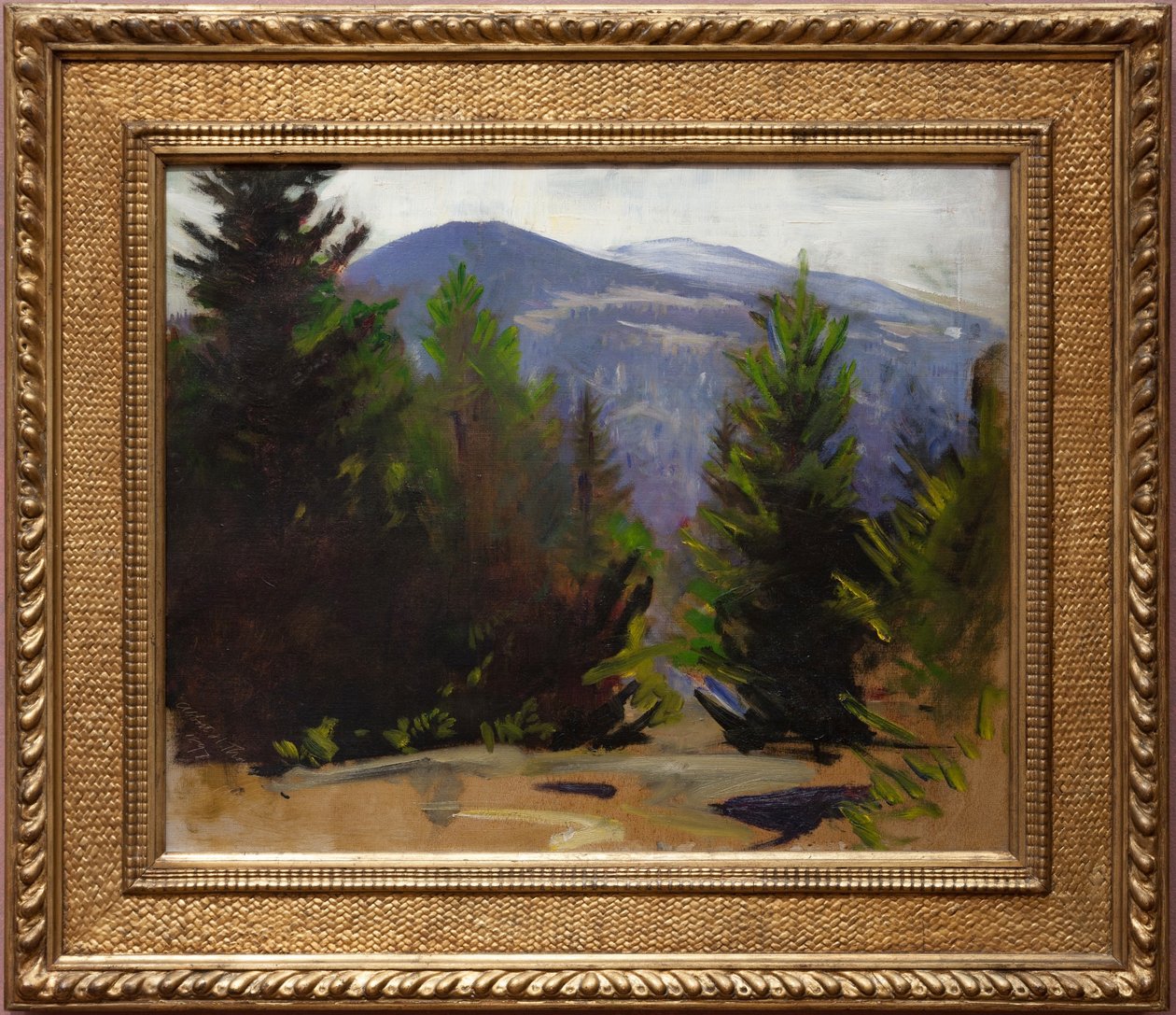 Monadnock-vuoren luonnos tekijältä Abbott Handerson Thayer
