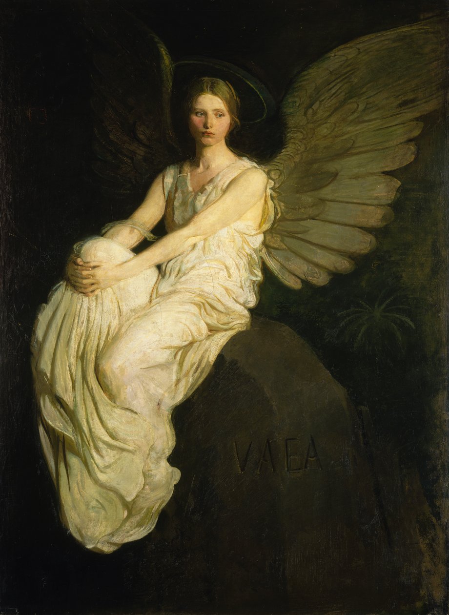 Stevensonin muistomerkki, 1903. tekijältä Abbott Handerson Thayer
