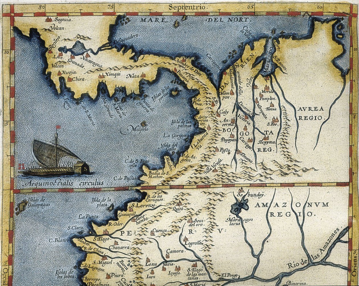 Theatrum Orbis Terrarum tekijältä Abraham (after) Ortelius