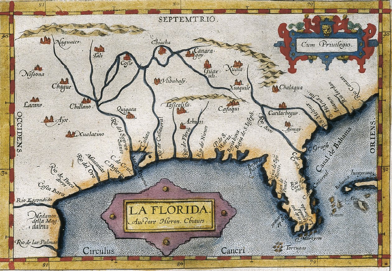 Theatrum Orbis Terrarum tekijältä Abraham (after) Ortelius