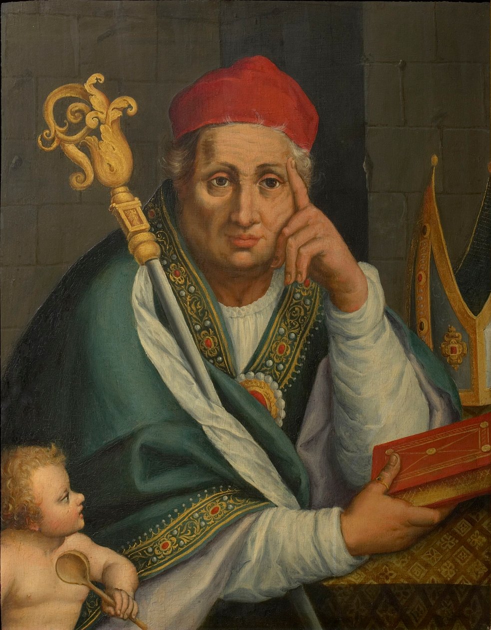 Augustinus Hipposta. tekijältä Abraham Bloemaert