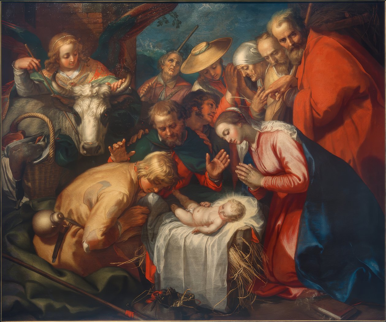 Paimenten palvonta tekijältä Abraham Bloemaert