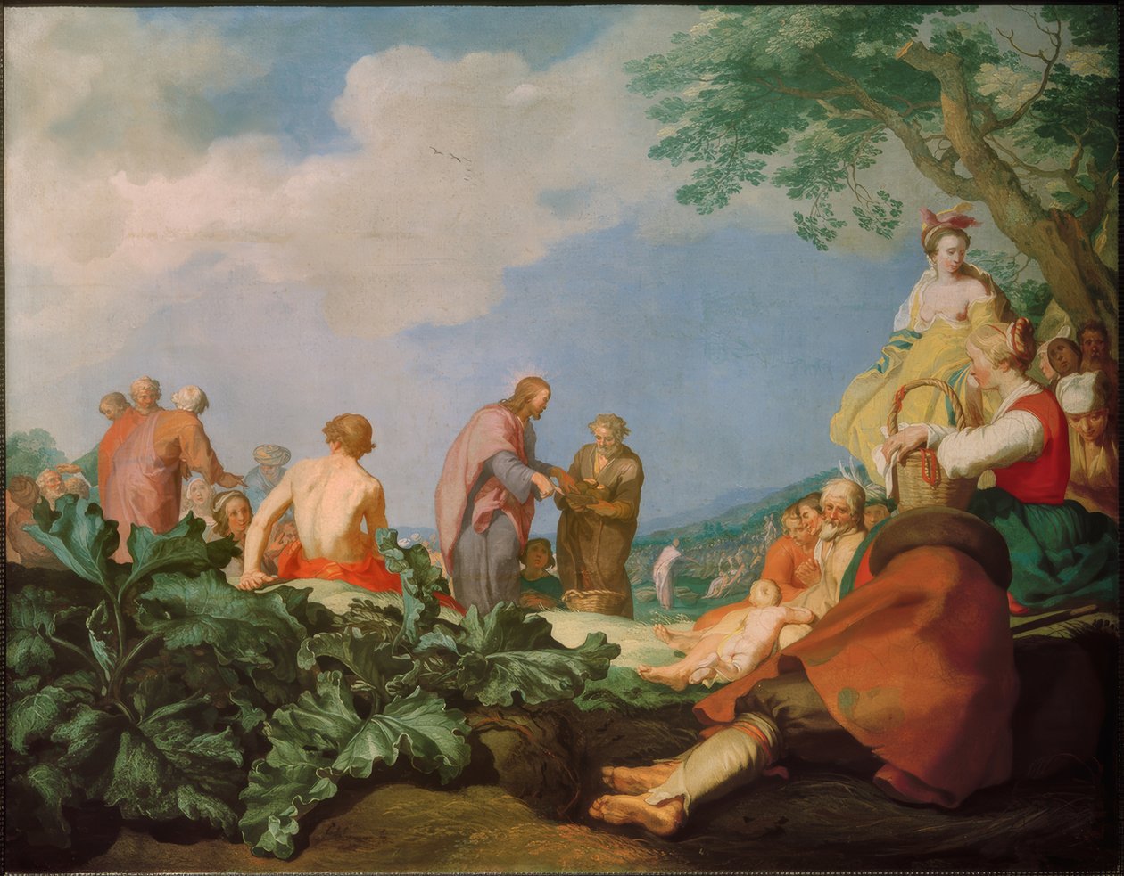 Ihana leivän lisääntyminen tekijältä Abraham Bloemaert