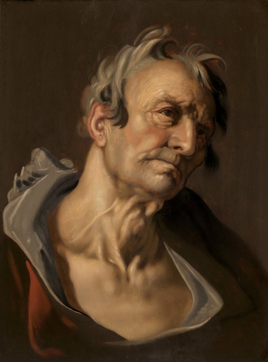 Vanhan miehen pää tekijältä Abraham Bloemaert
