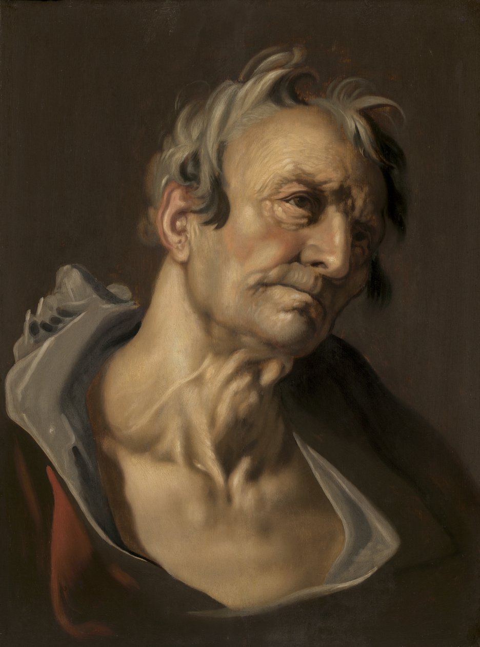 Vanhan miehen pää tekijältä Abraham Bloemaert