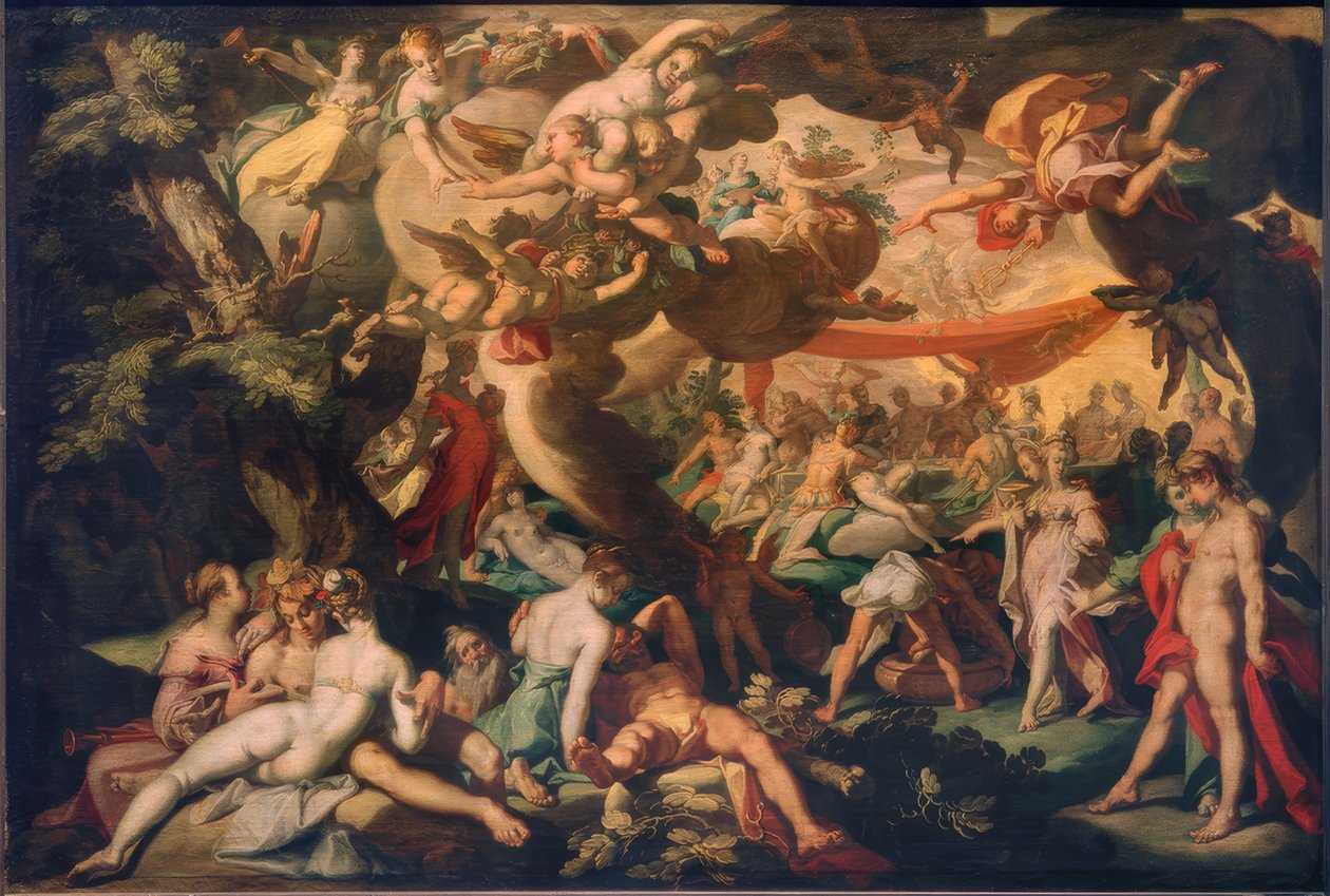 Peleuksen ja Thetisin häät tekijältä Abraham Bloemaert