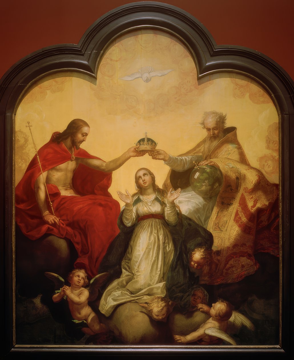 Marian kruunaus tekijältä Abraham Bloemaert