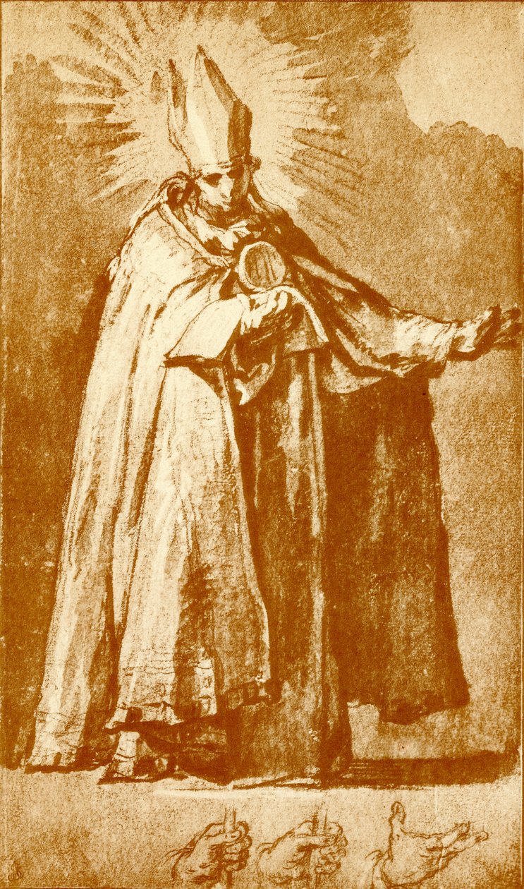 St. Augustin tekijältä Abraham Bloemaert