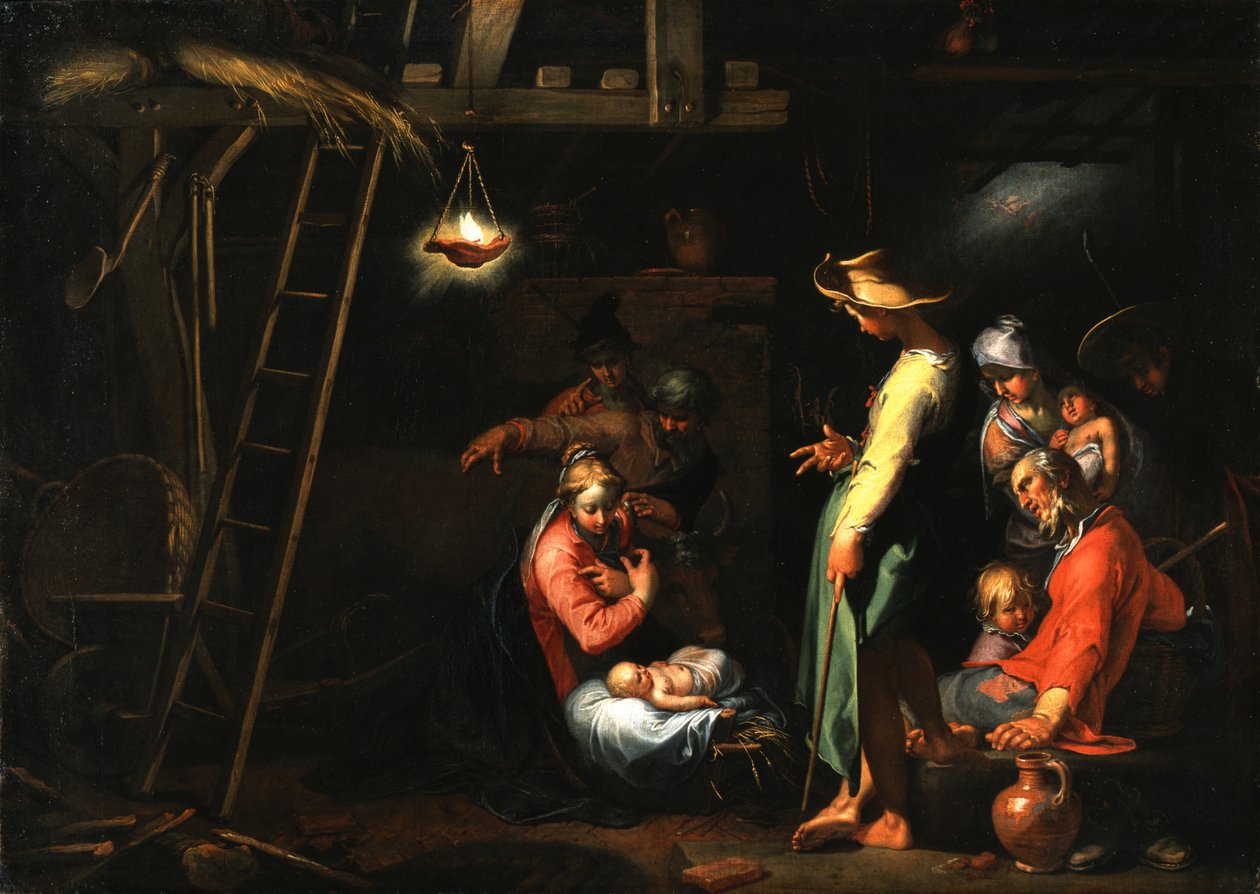 Paimenten palvonta tekijältä Abraham Bloemaert
