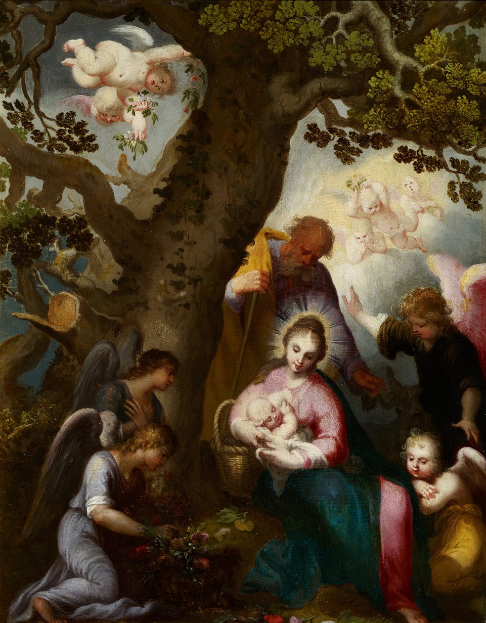 Lento Egyptiin tekijältä Abraham Bloemaert