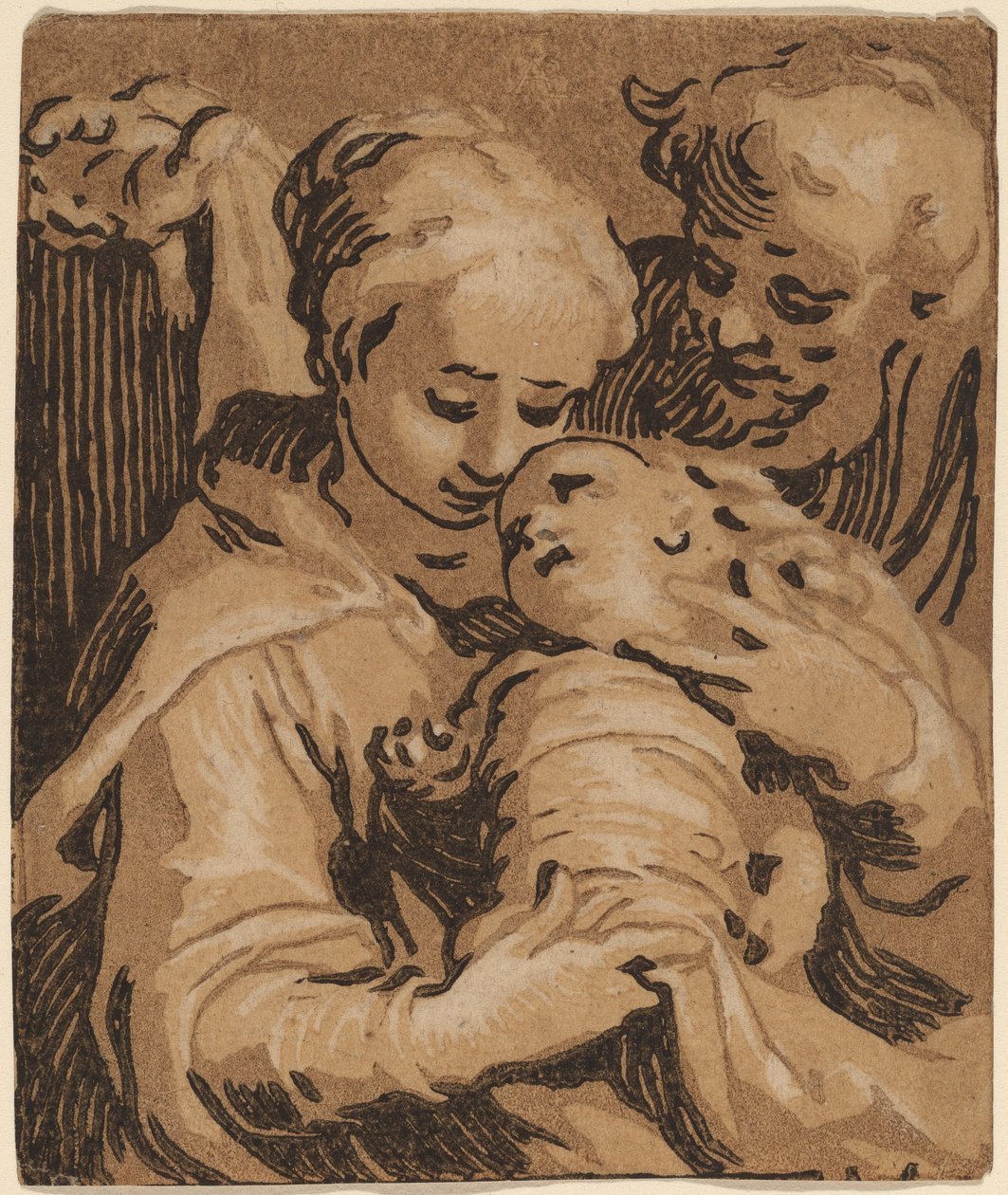 Pyhä perhe tekijältä Abraham Bloemaert