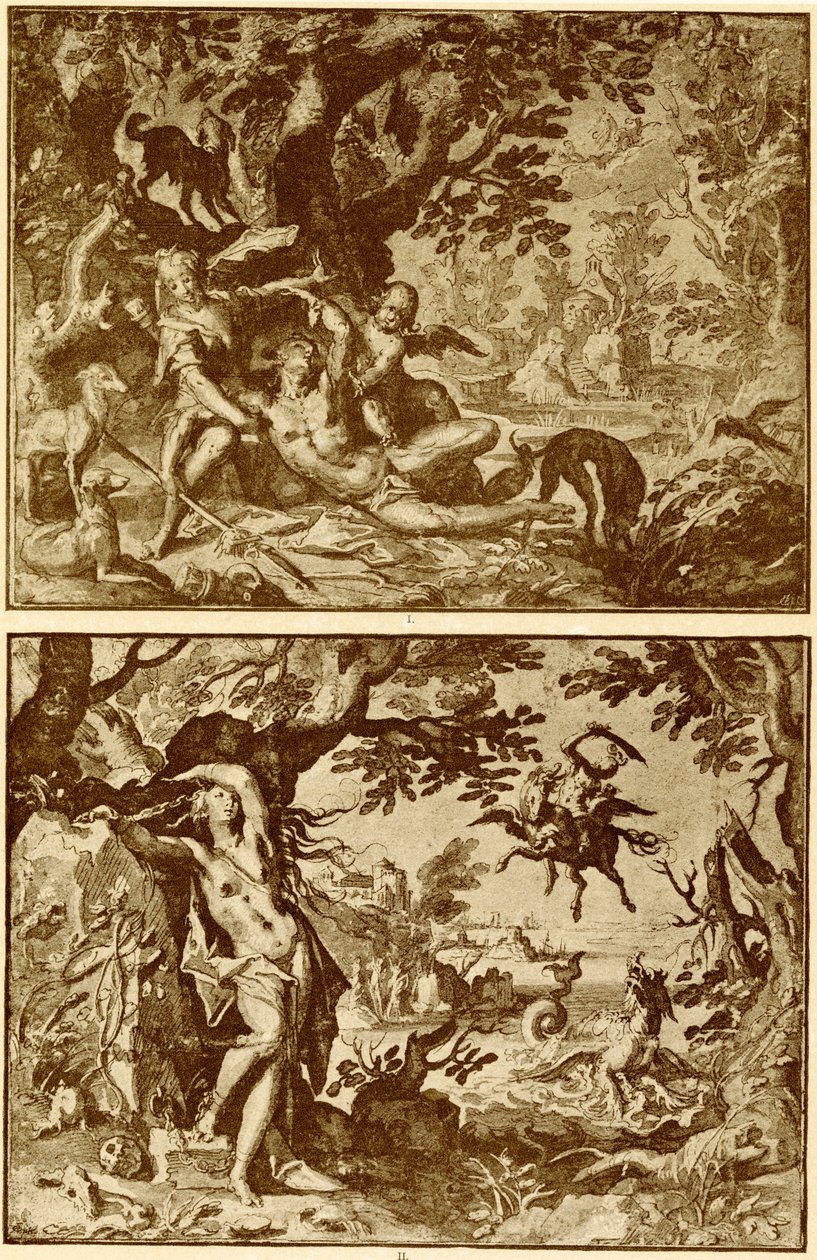 Venus ja Adonis tekijältä Abraham Bloemaert