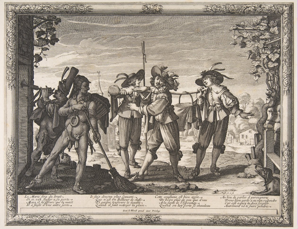 Charivari, K. 1633. tekijältä Abraham Bosse