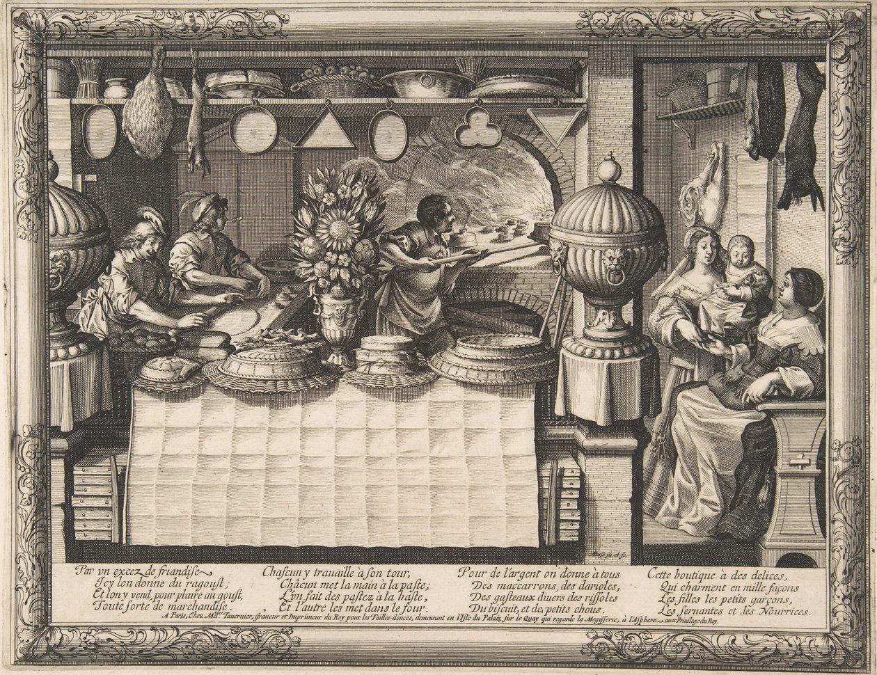 Konditori, 1632-35. tekijältä Abraham Bosse