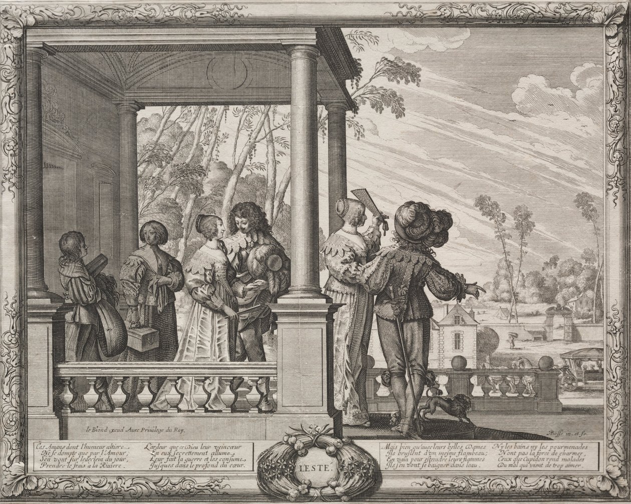 Neljä vuodenaikaa: Kesä, 1635. tekijältä Abraham Bosse