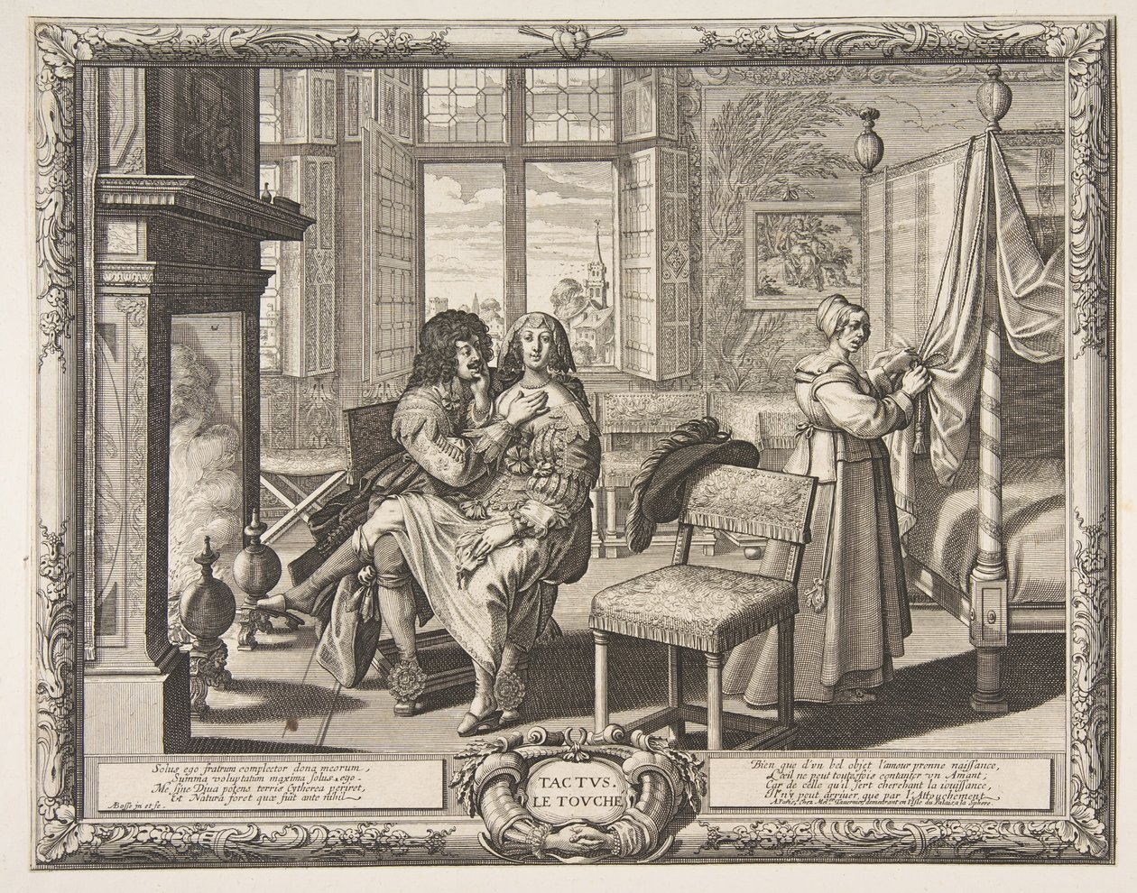 Touch The Touch, n. 1638. tekijältä Abraham Bosse