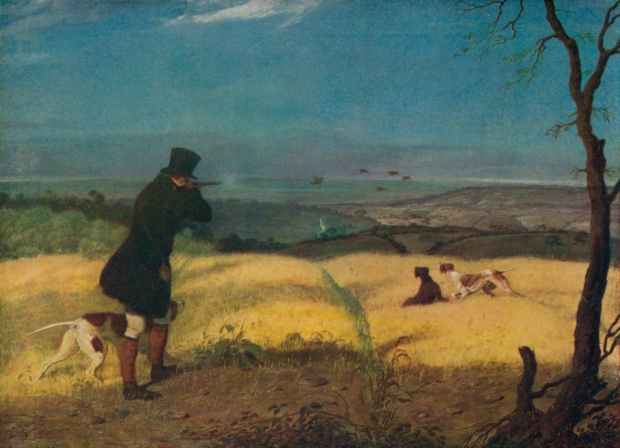 Hyvä laukaus!, c1820, 1922 tekijältä Abraham Cooper