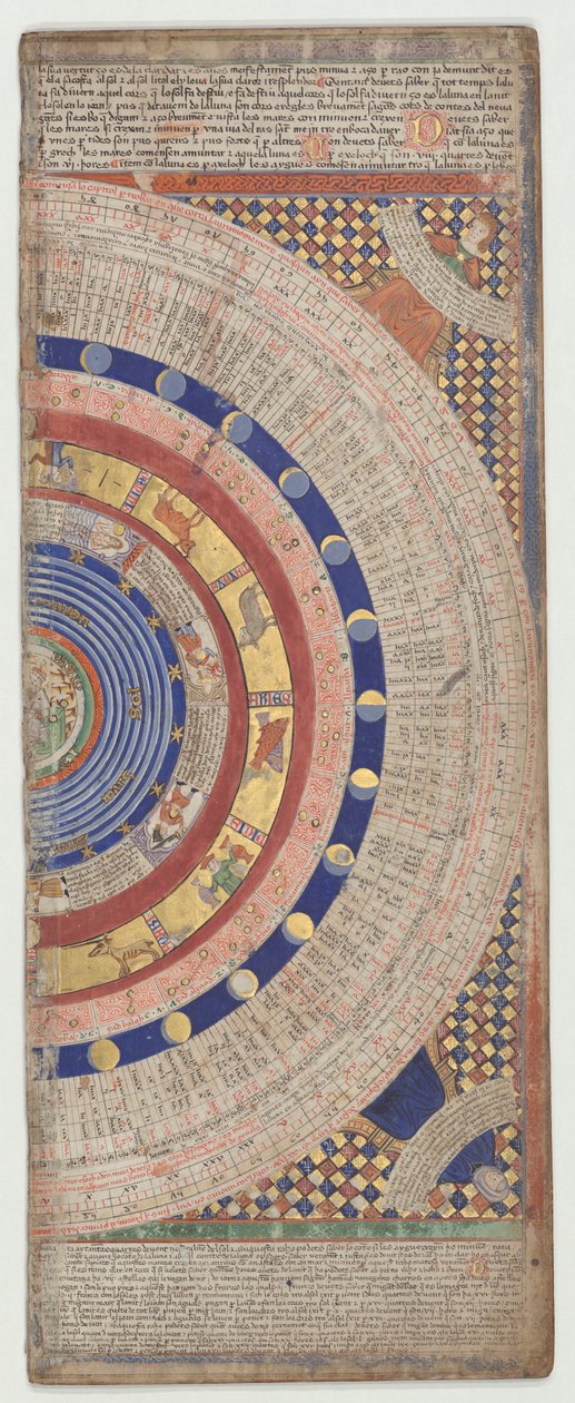 Katalonian atlas, sivu 4 tekijältä Abraham Cresques
