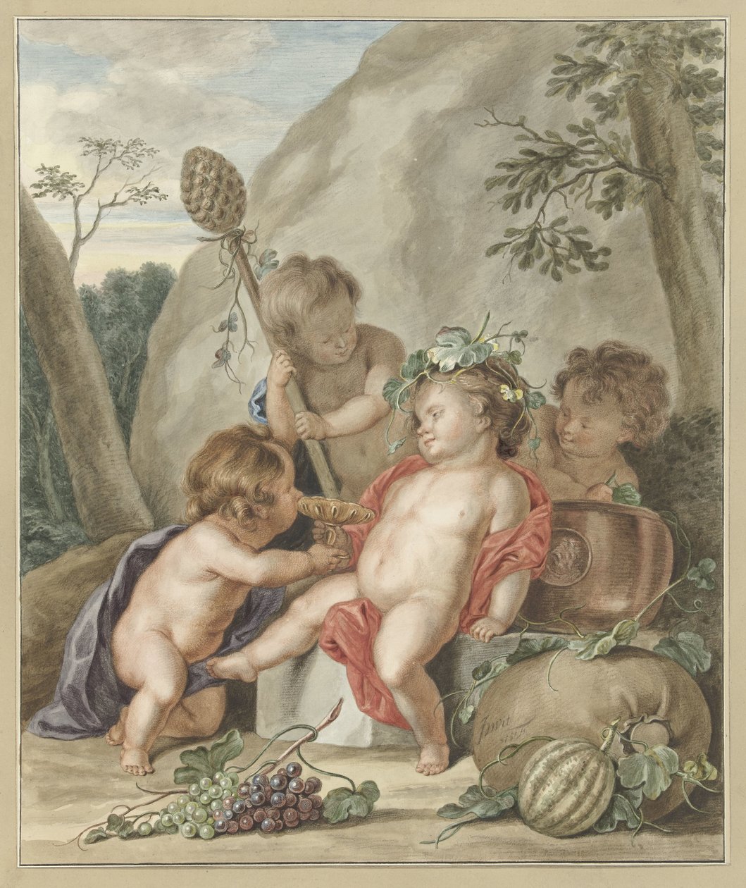 Lasten Bacchanal tekijältä Abraham Delfos
