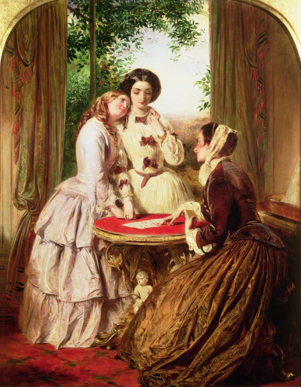 Doubtful Fortune (öljy paneelissa) tekijältä Abraham Solomon