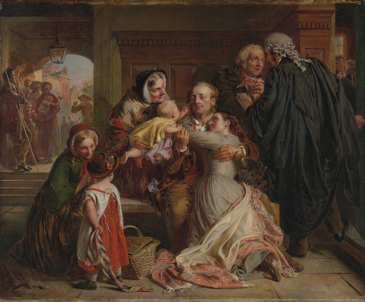 Ei syyllinen, 1859 tekijältä Abraham Solomon