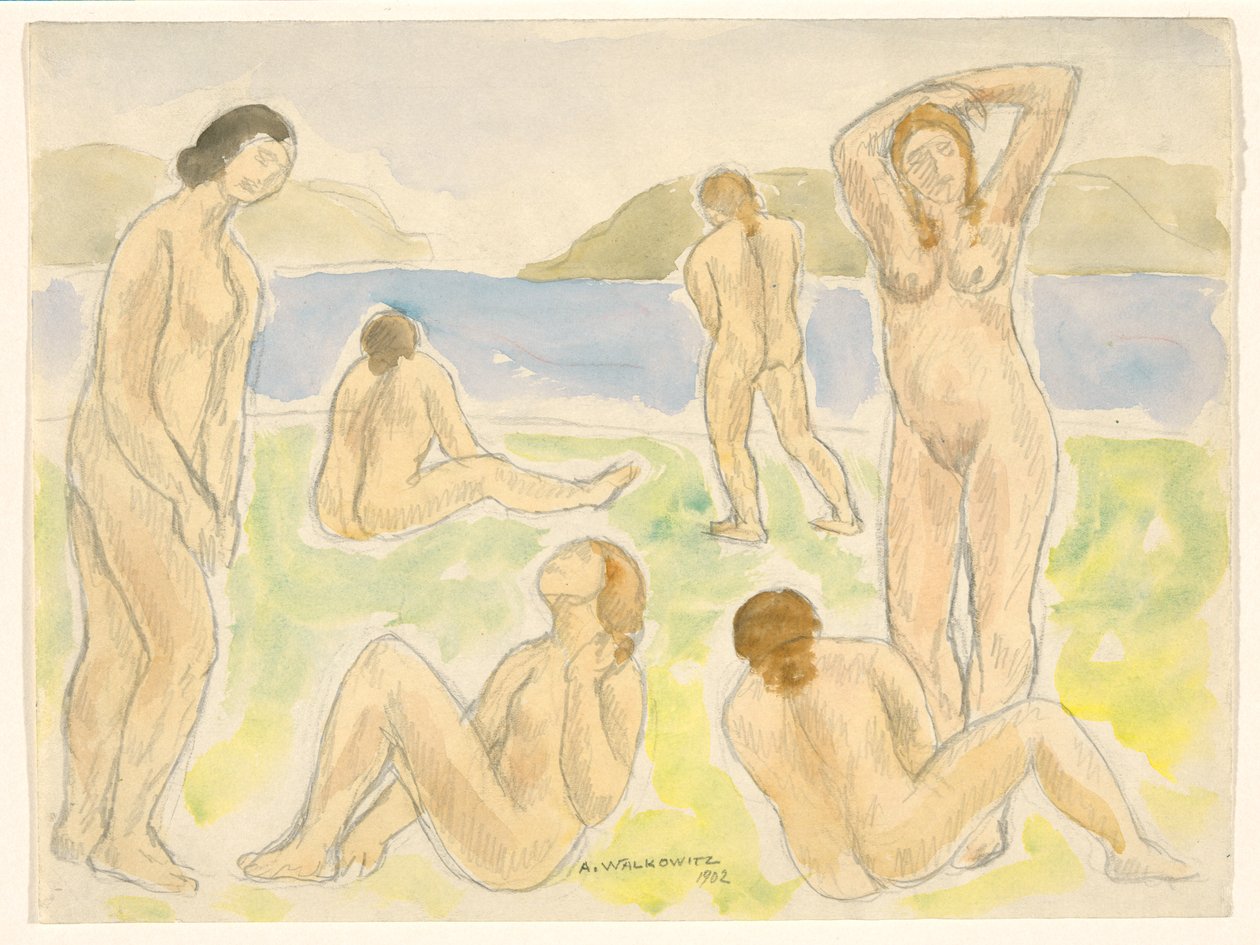 Uimarit (tai hahmot) tekijältä Abraham Walkowitz