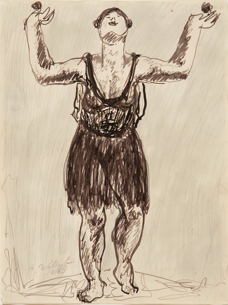 Isadora, 1906. tekijältä Abraham Walkowitz