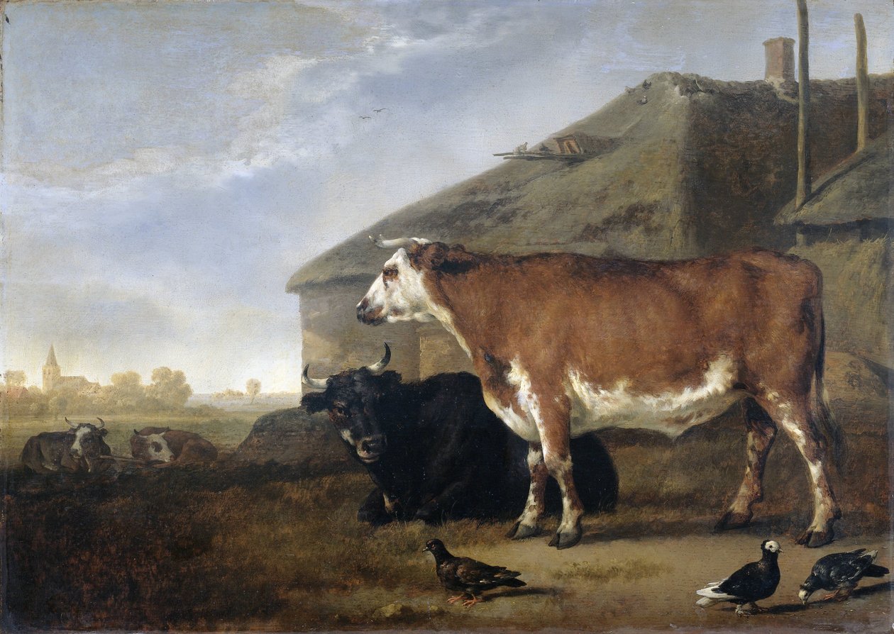 Nautakarja tekijältä Abraham van Calraet