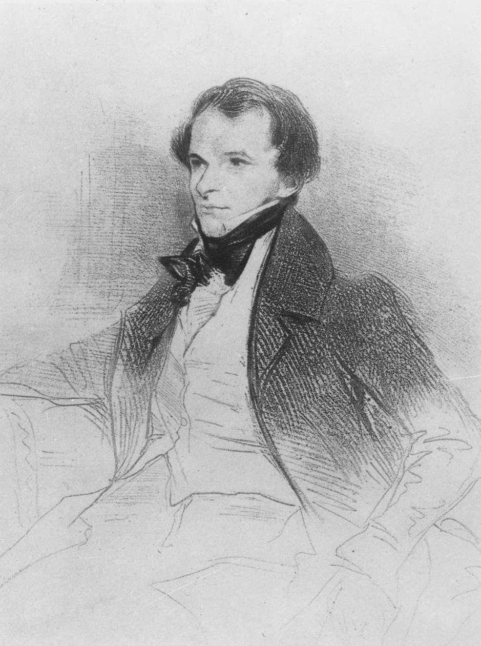 Prosper Mérimée, 1829 tekijältä Achille Devéria