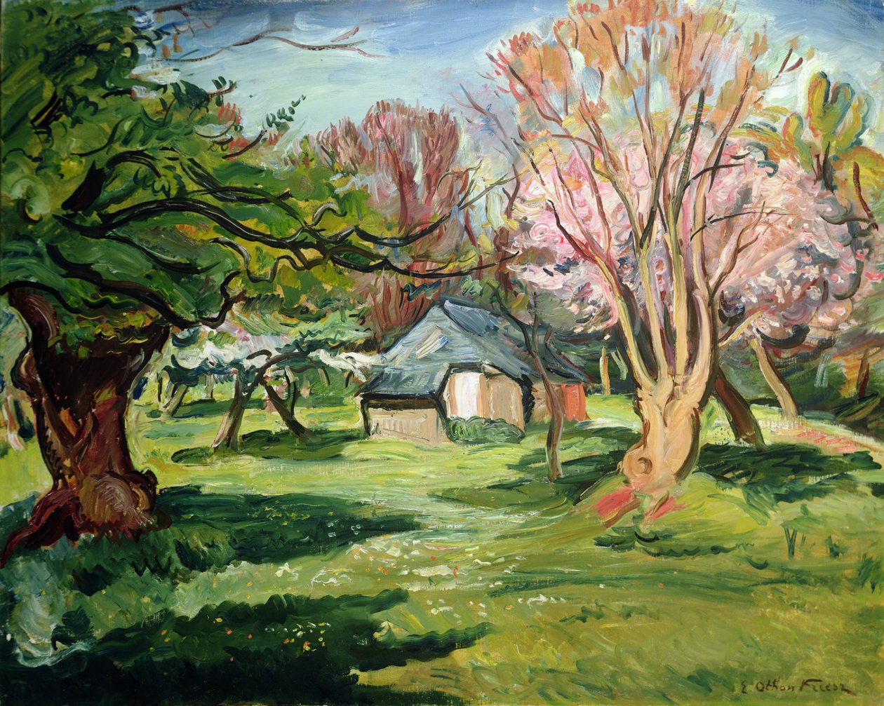Talo niityllä tekijältä Achille Emile Othon Friesz