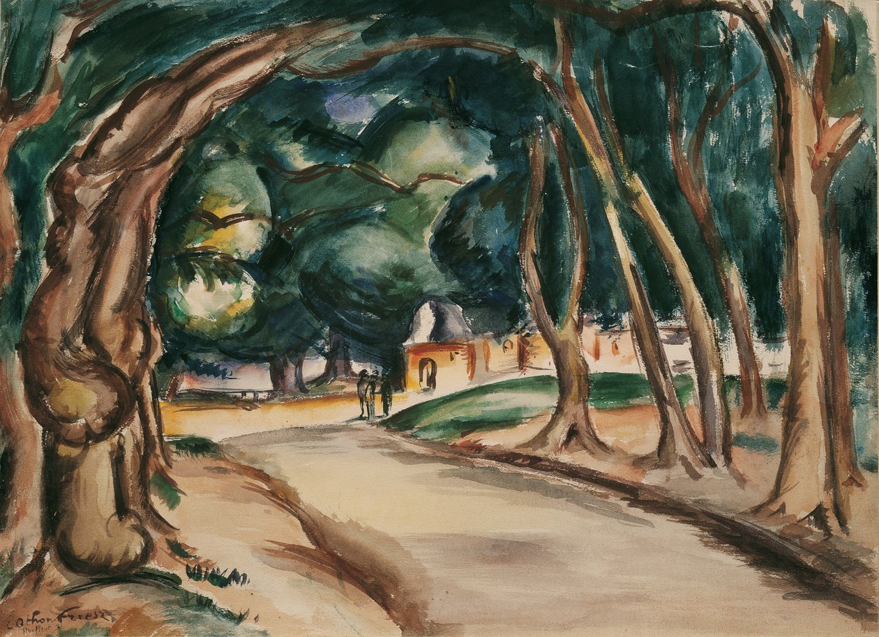 Parkway, fauvismi. tekijältä Achille Emile Othon Friesz