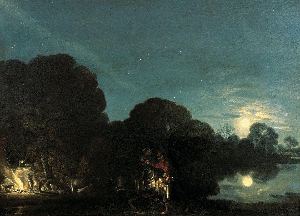 Lento Egyptiin tekijältä Adam Elsheimer