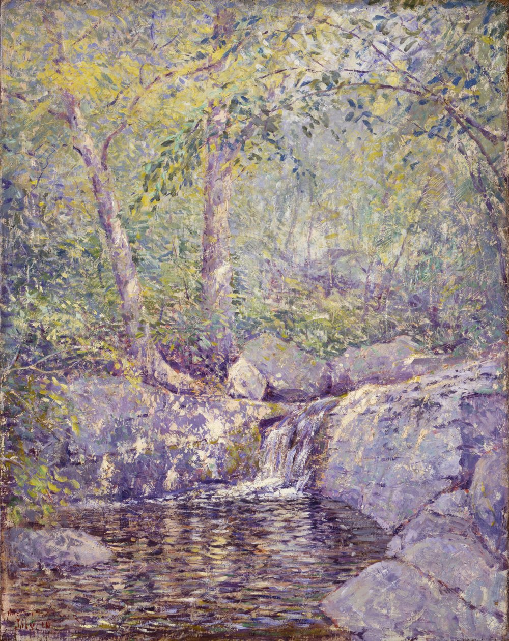 Vesiputous, 1910. tekijältä Addison Thomas Millar
