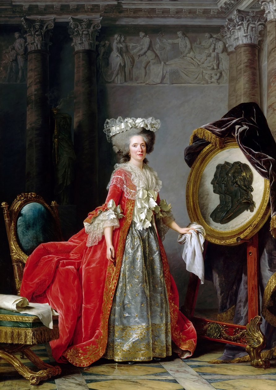 Ranskan prinsessa Marie Adelaide 1732-1800 tekijältä Adelaide Labille Guiard