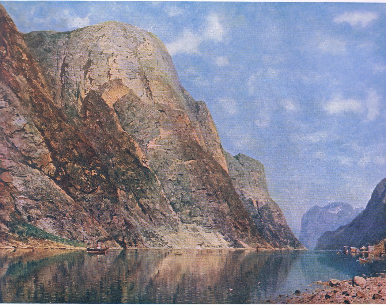 Sogne Fiord, Norway, Bibbys Annual, 1916-17 finn tekijältä Adelsteen Normann