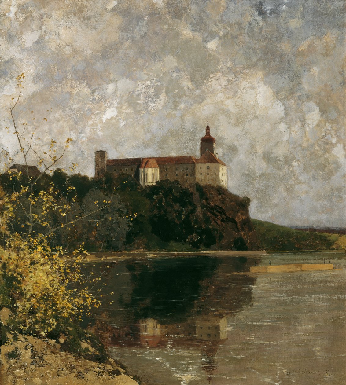 Persenbeugin linna tekijältä Adolf Gustav Ditscheiner