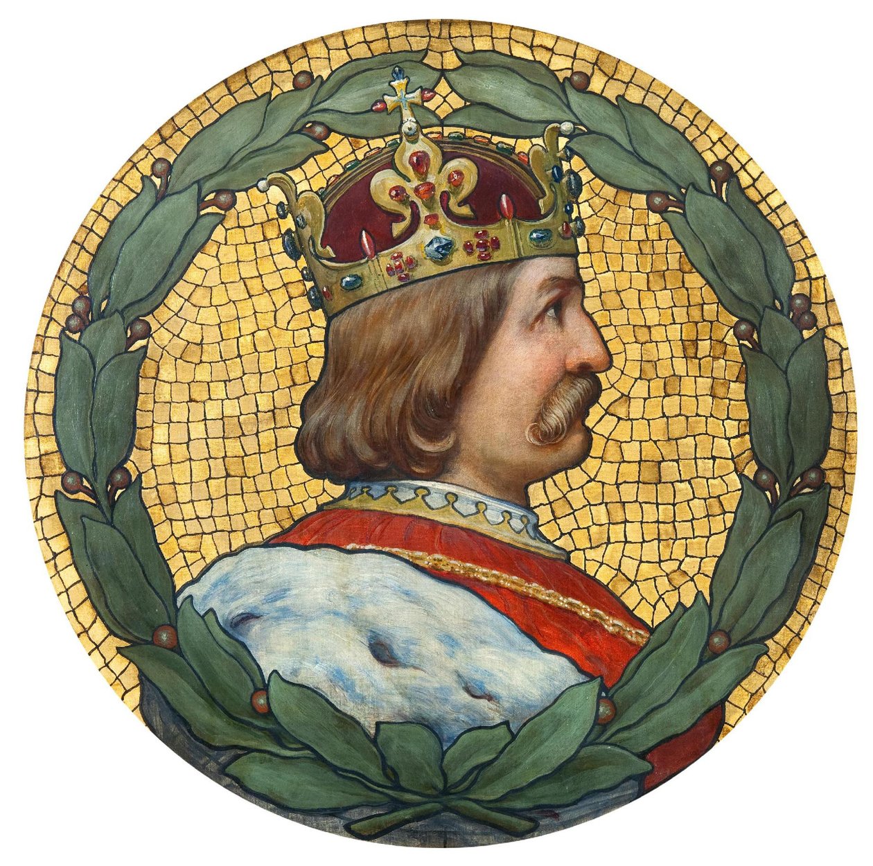 George Podebrady, 1900 tekijältä Adolf Liebscher