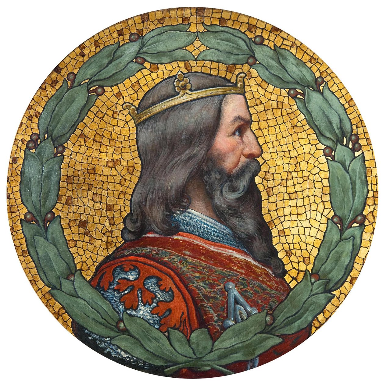 John of Bohemia, 1900 tekijältä Adolf Liebscher