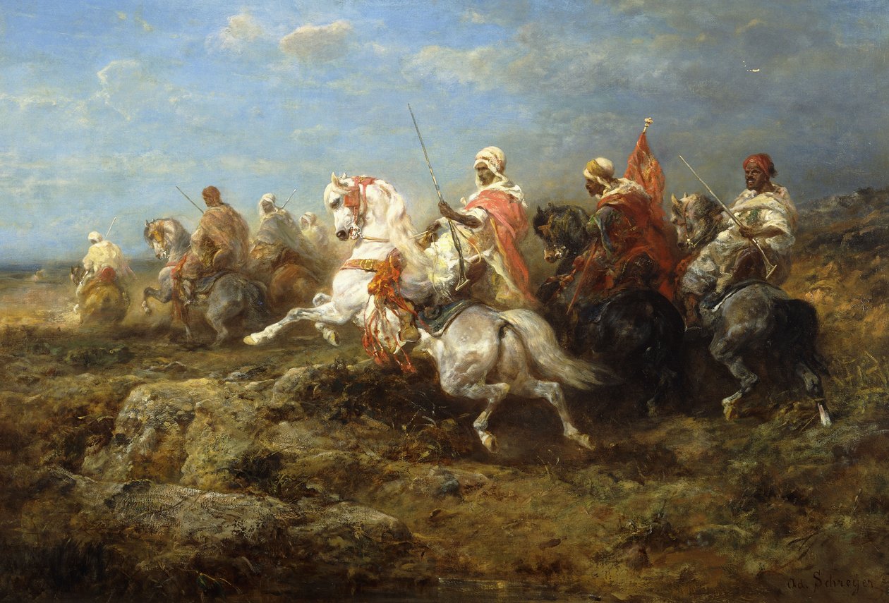 Arabian partio, tekijältä Adolf Schreyer