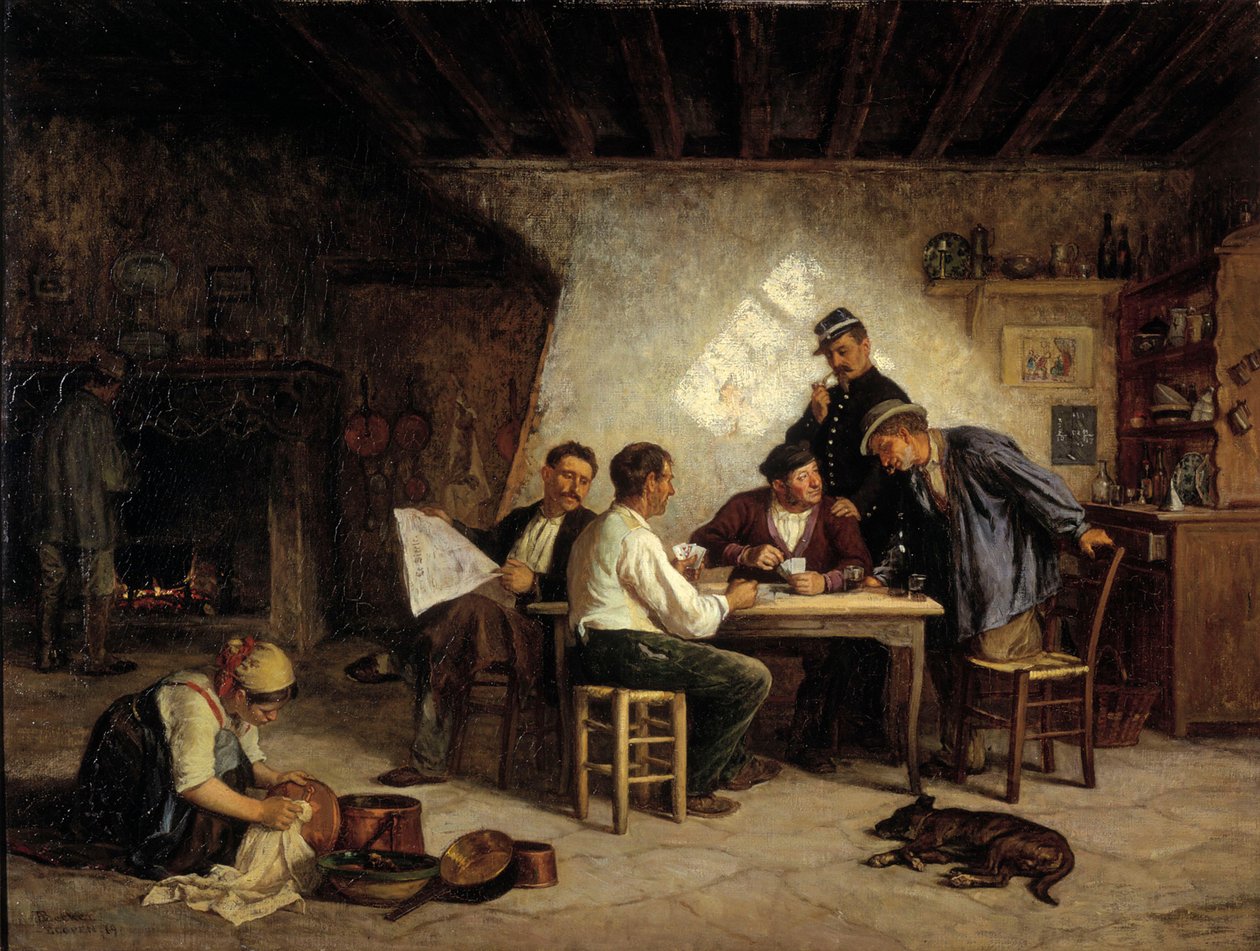 Piquet-peli tekijältä Adolf von Becker