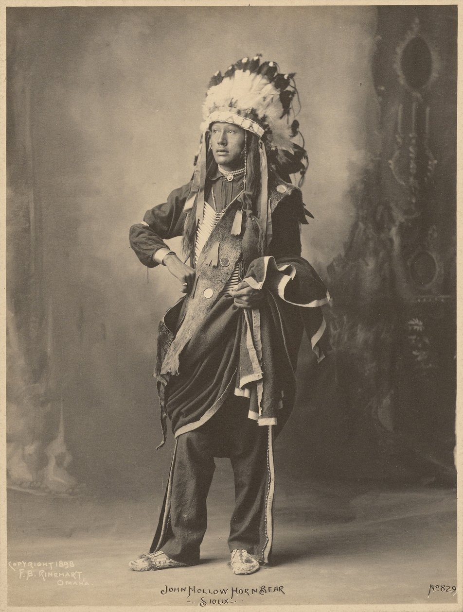 John Hollow Horn Bear, sioux tekijältä Adolph F. Muhr