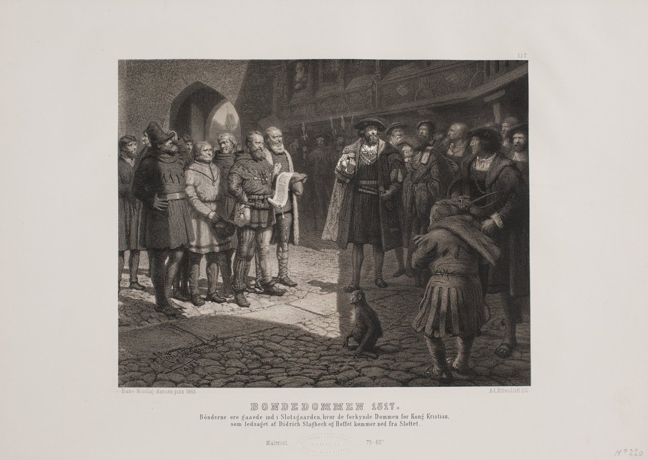 Bondedommen 1517 tekijältä Johan Adolph Kittendorff