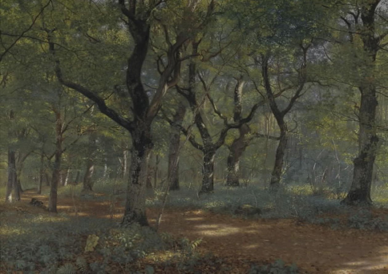 Metsässä tekijältä Adolph Larsen